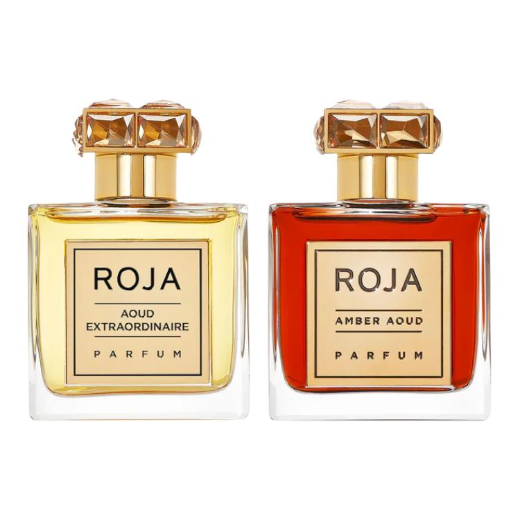 ROJA Amber perfume, set contains rose, fig color, 50 ml, 50 ml