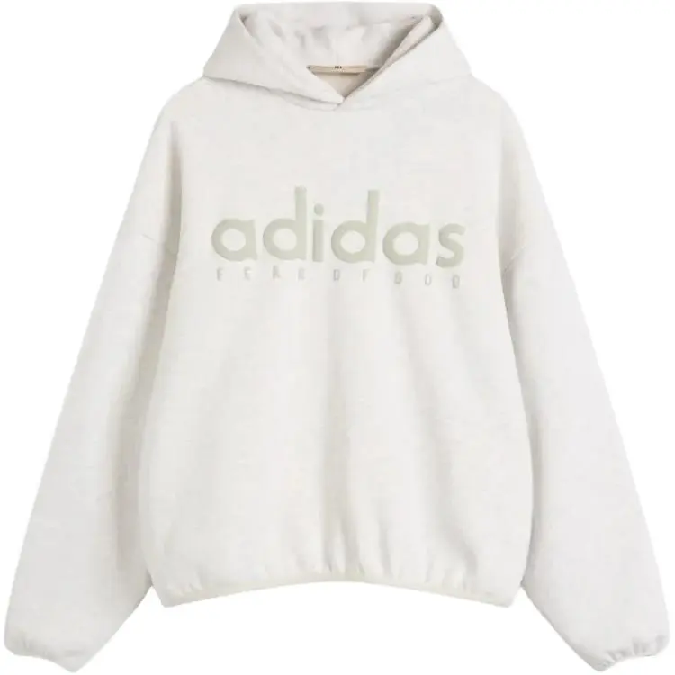 Adidas x Fear Of God Athletics Sweatshirt Men's Light Gray Heather Flower