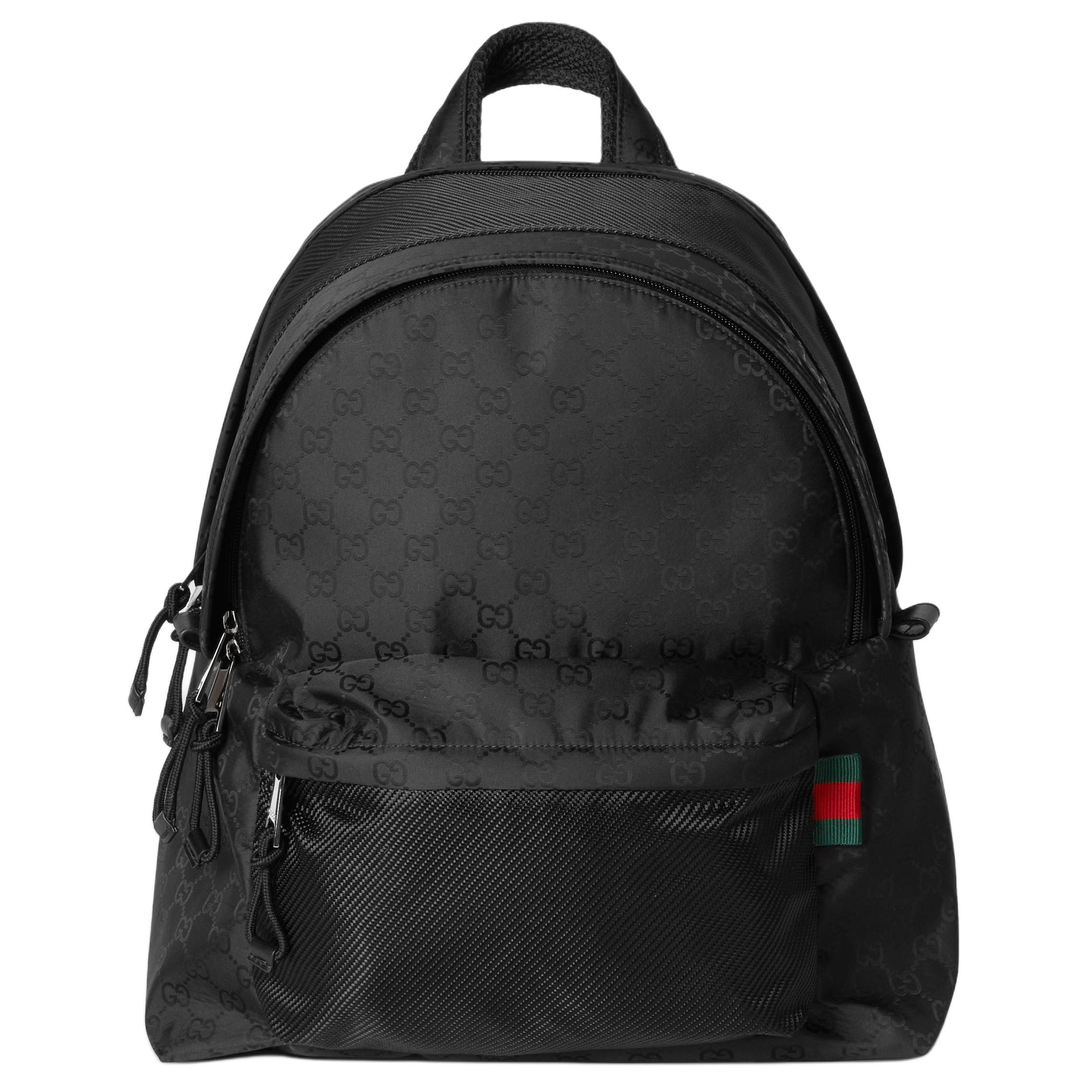 Мужской рюкзак Gucci GG (черный)