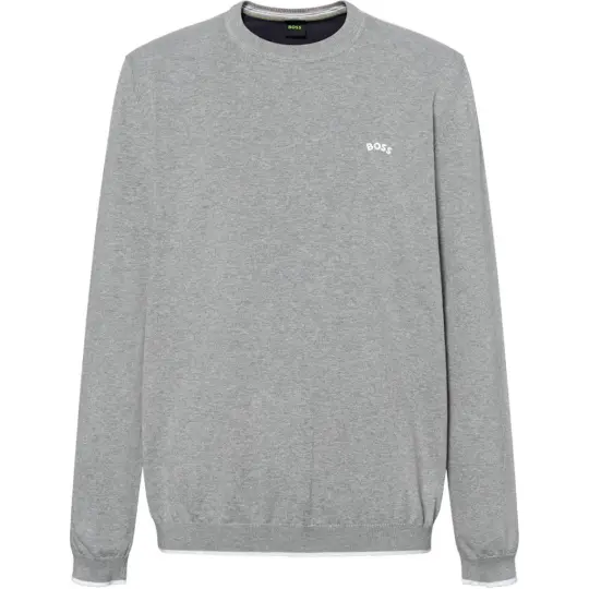 HUGO BOSS SS23 Sweater Men's Gray