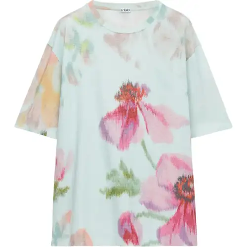 Loewe floral-print cotton T-shirt