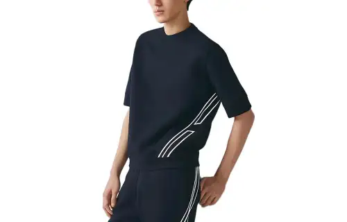 HERMES SS23 T Shirt Men's Marine Blue