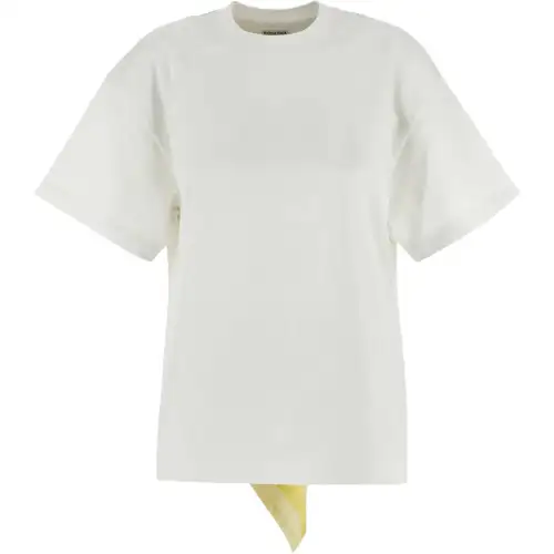 Bottega Veneta Scarf Embellished T Shirt