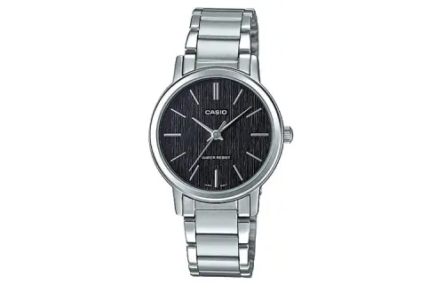 CASIO Women's Standard Series Black Watch LTP-E145D-1A