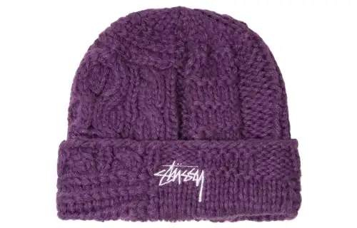 Stussy Knit Patchwork Beanie