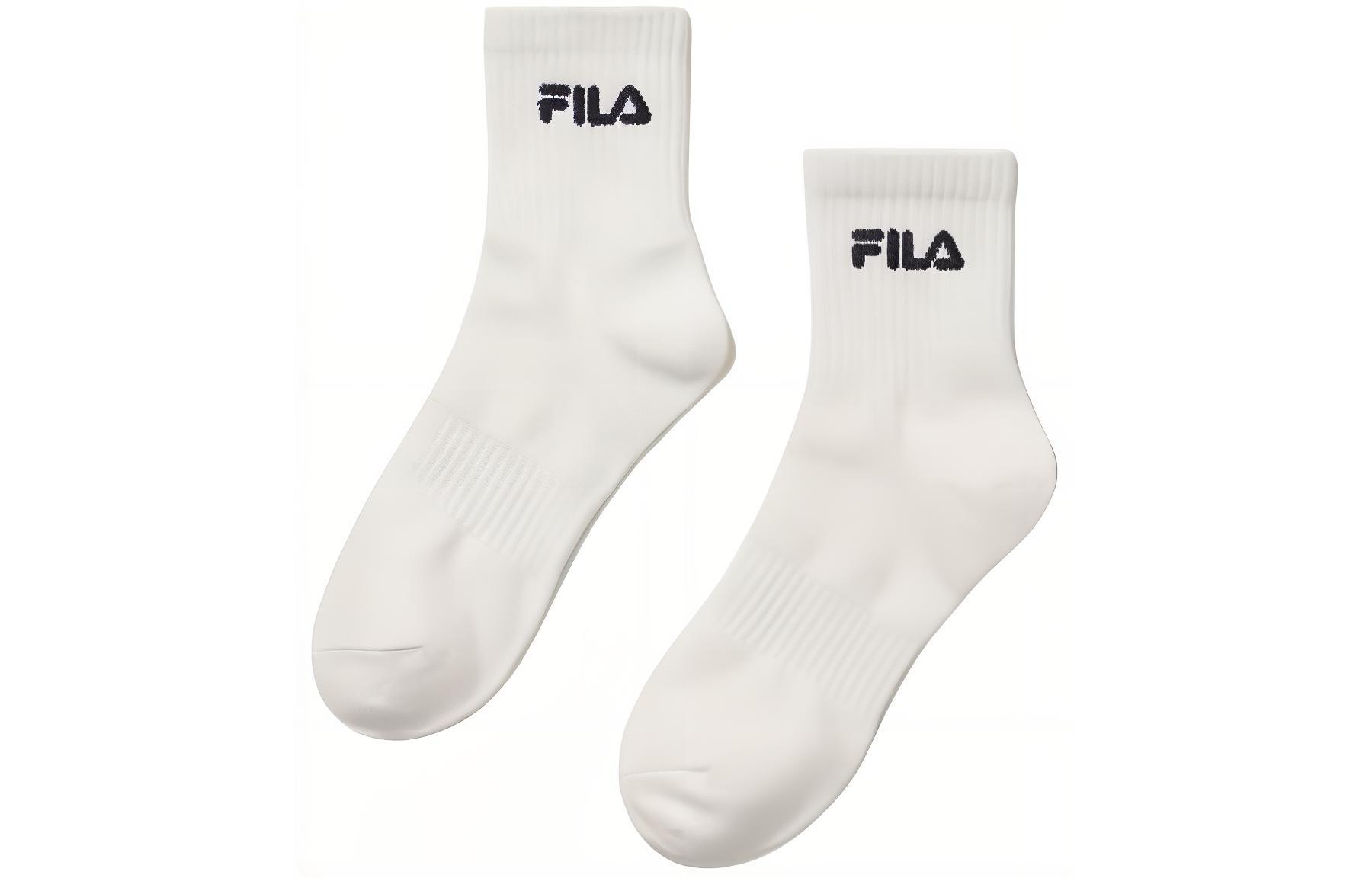 FILA Mid Calf Socks Unisex 3 Pack