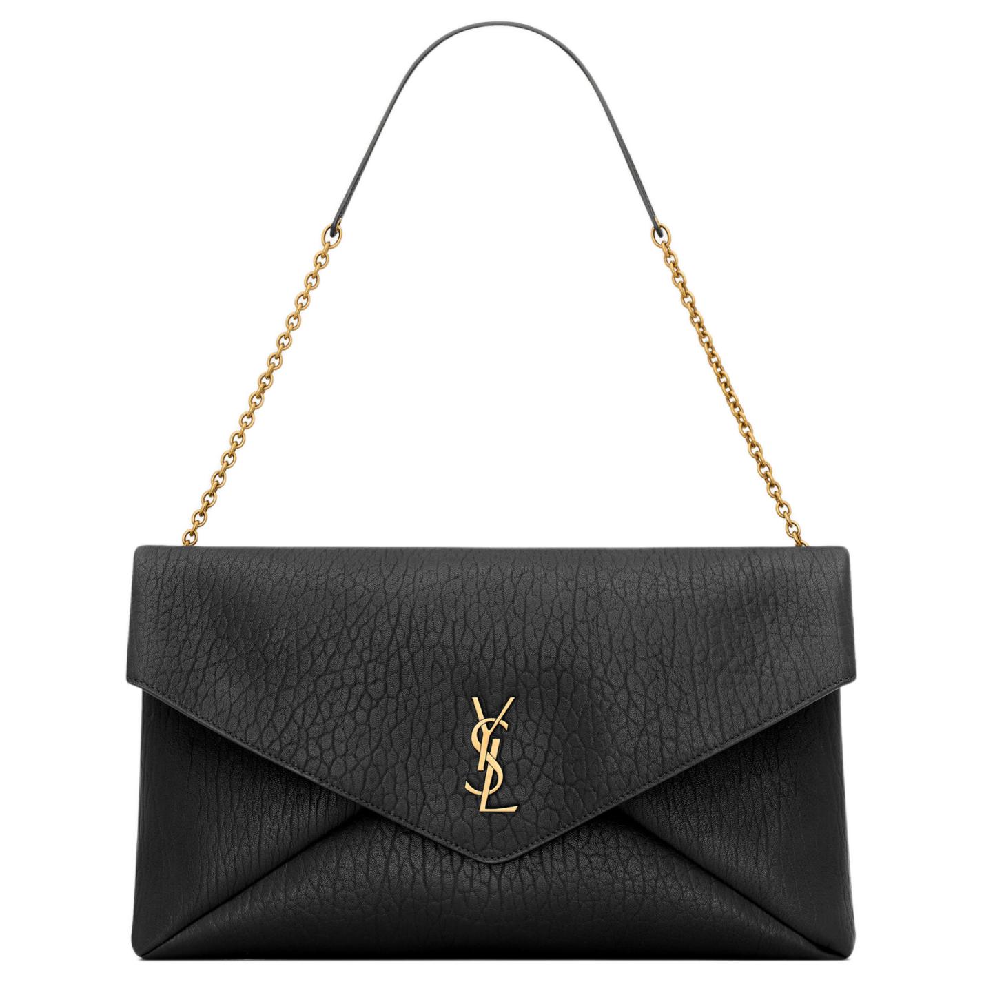 Женская сумка SAINT LAURENT CASSANDRE (черная)