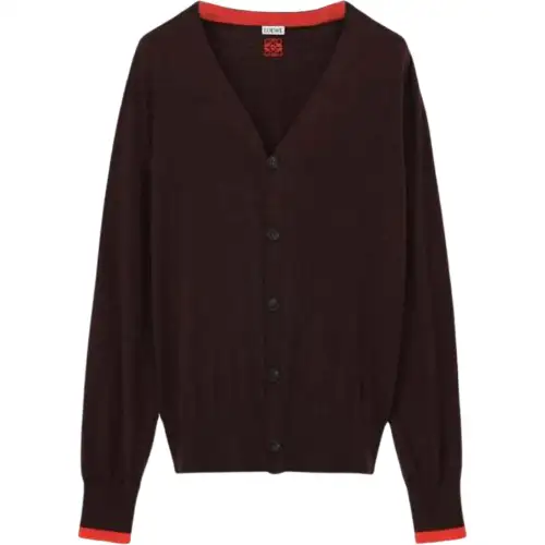 Loewe buttoned V-neck cardigan