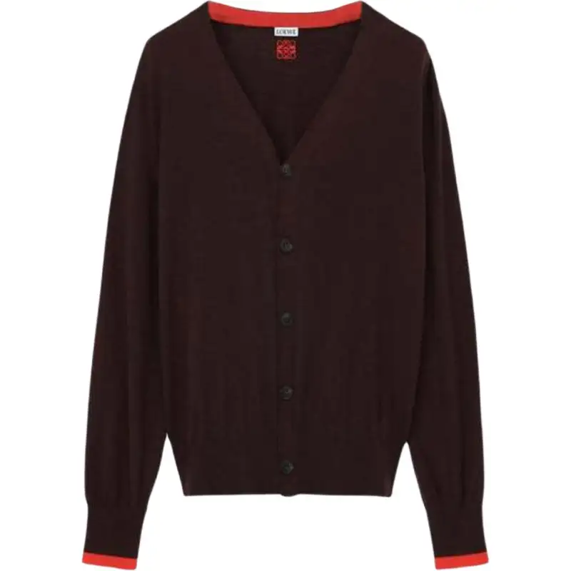 Loewe buttoned V-neck cardigan