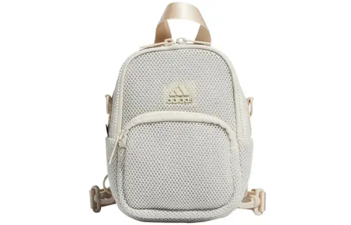 Adidas Polyester Crossbody Bag, Backpack Mini Unisex White