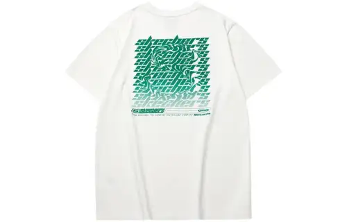Skechers Colorful T Shirt Unisex Marshmallow White