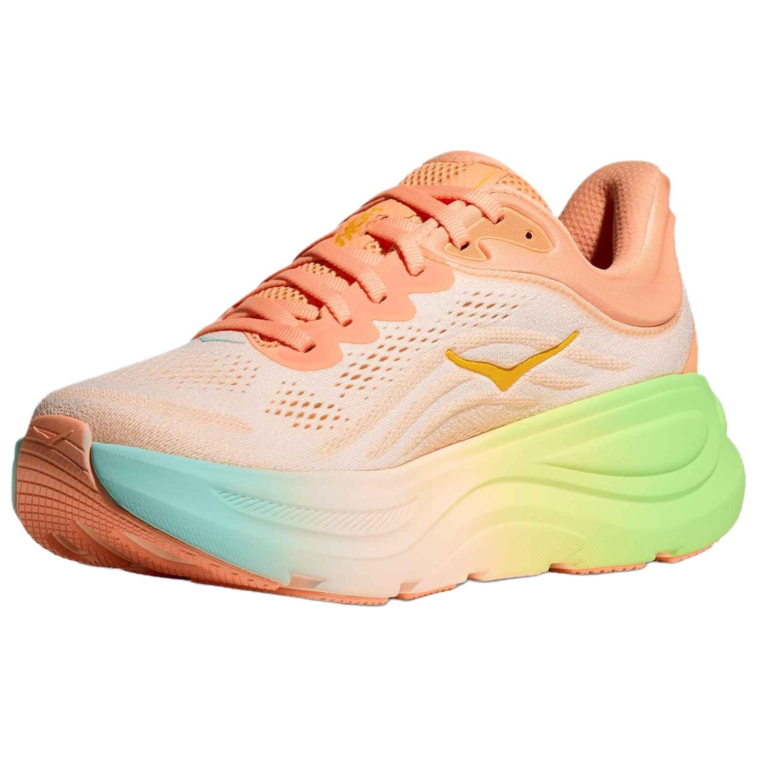 HOKA ONE ONE Bondi 9 Frost Pale Tangerine Women’s