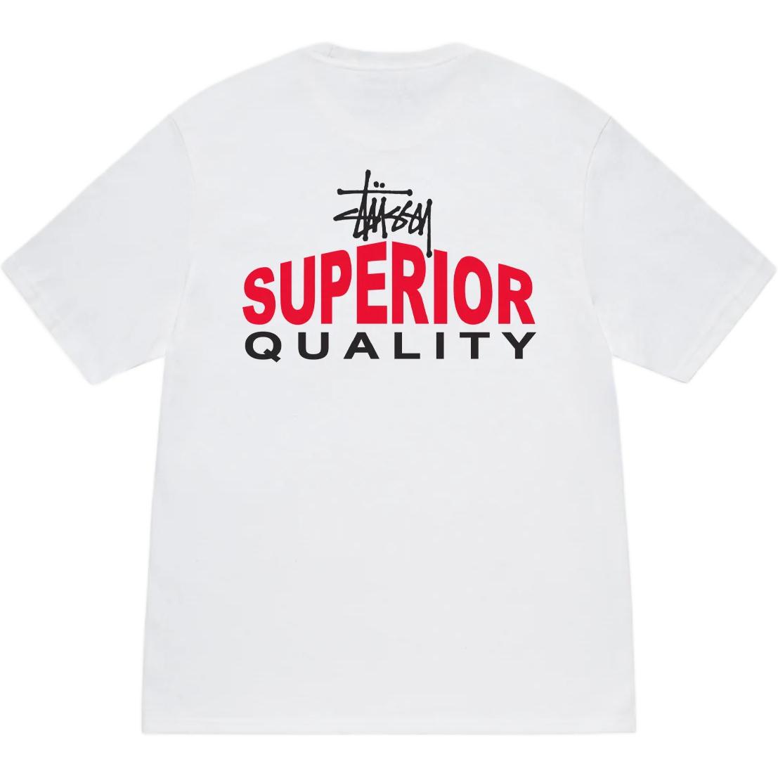 Футболка Stussy SS25 SUPERIOR QUALITY TEE (белая)
