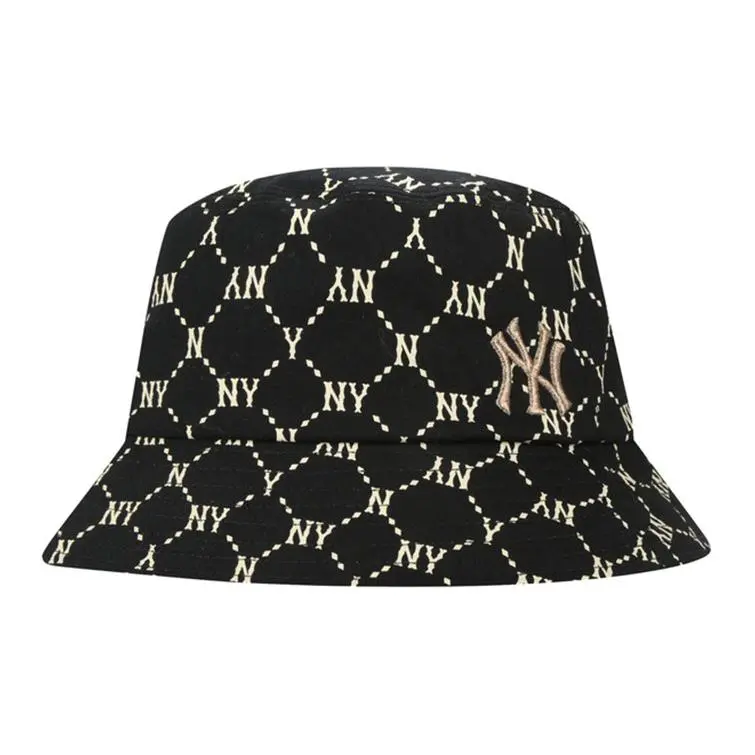 MLB Cotton Bucket Hats Unisex Black
