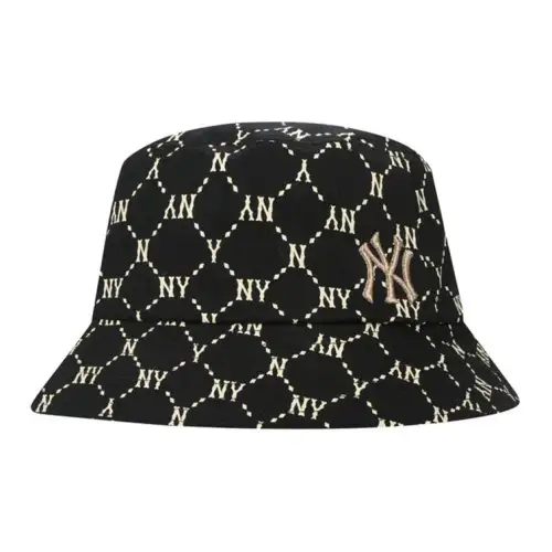MLB Cotton Bucket Hats Unisex Black