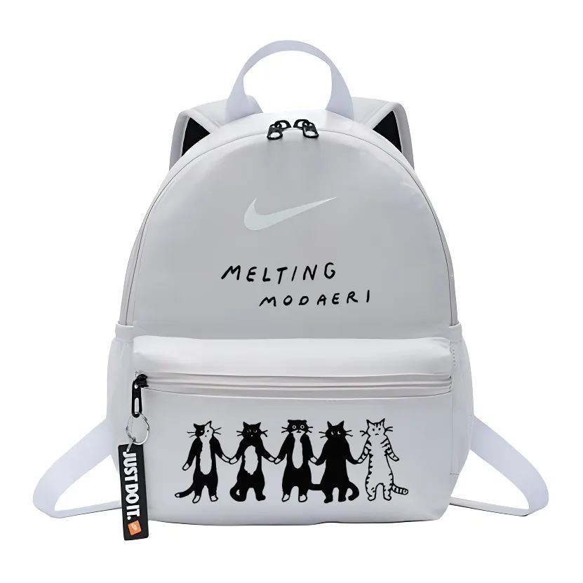 Nike Fabric Backpack Unisex Wild Gray