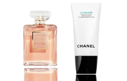 CHANEL Chanel, classic mountain tea, cleansing milk, perfume, floral skin care set, 100 ml, 50 ml