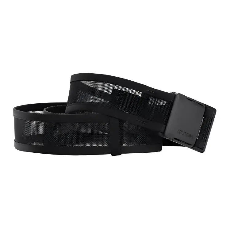 Arc'teryx Minimalist Style Nylon Belts Unisex Black Width 3.8CM