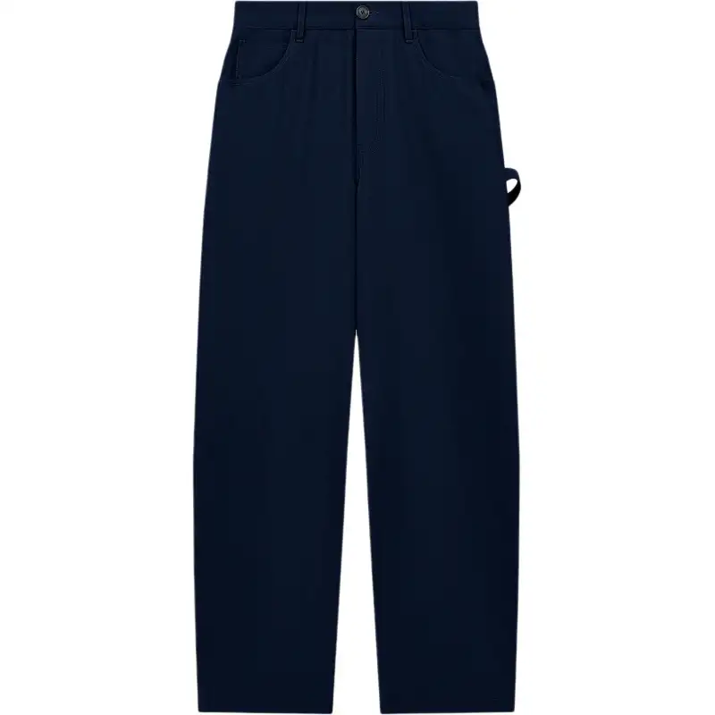 LOEWE FW25 Cargo Pants Men's Marine Blue