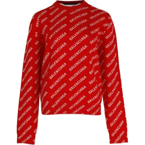 Balenciaga logo-print cotton sweatshirt