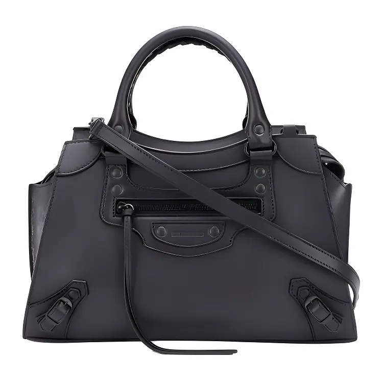 Balenciaga Neo Classic Cow Leather Handbag Small Unisex Black