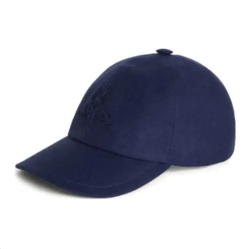 Loro Piana Polyamide Baseball Caps Kids' Deep Sea Color