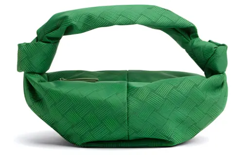 Bottega Veneta Polyamide Clutch Handbag Mini Women's Green