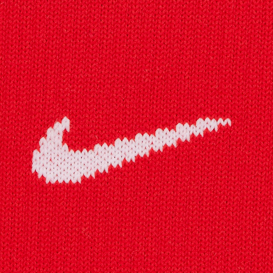 Nike Soccer Socks Unisex 1 Pack University Red/White