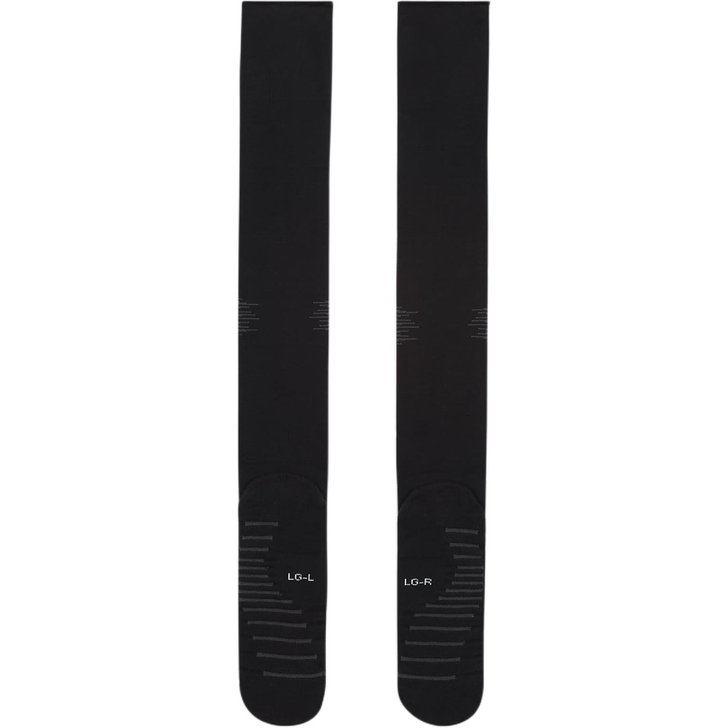 Nike Soccer Socks Unisex 1 Pack Black Anthracite White