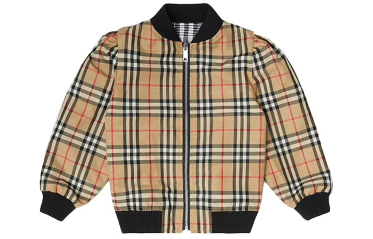 Женская куртка Burberry (черно-белый) — фото 3