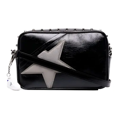 Golden Goose Detail Shoulder Bag Women's Black