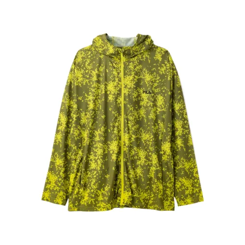FILA Jackets Unisex Yellow Hooded Moderate Other