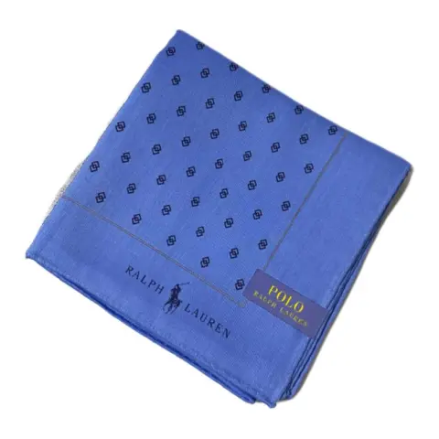 Polo Ralph Lauren Cotton Scarves Unisex Blue
