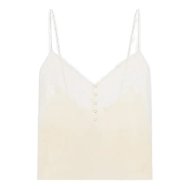 SAINT LAURENT Camisole Women's White