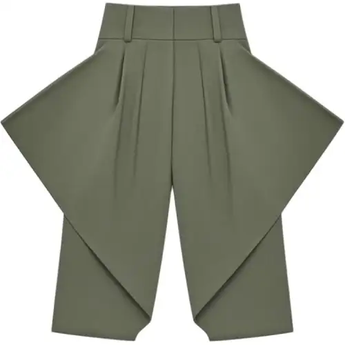 LOEWE SS25 Casual Pants Women's Green