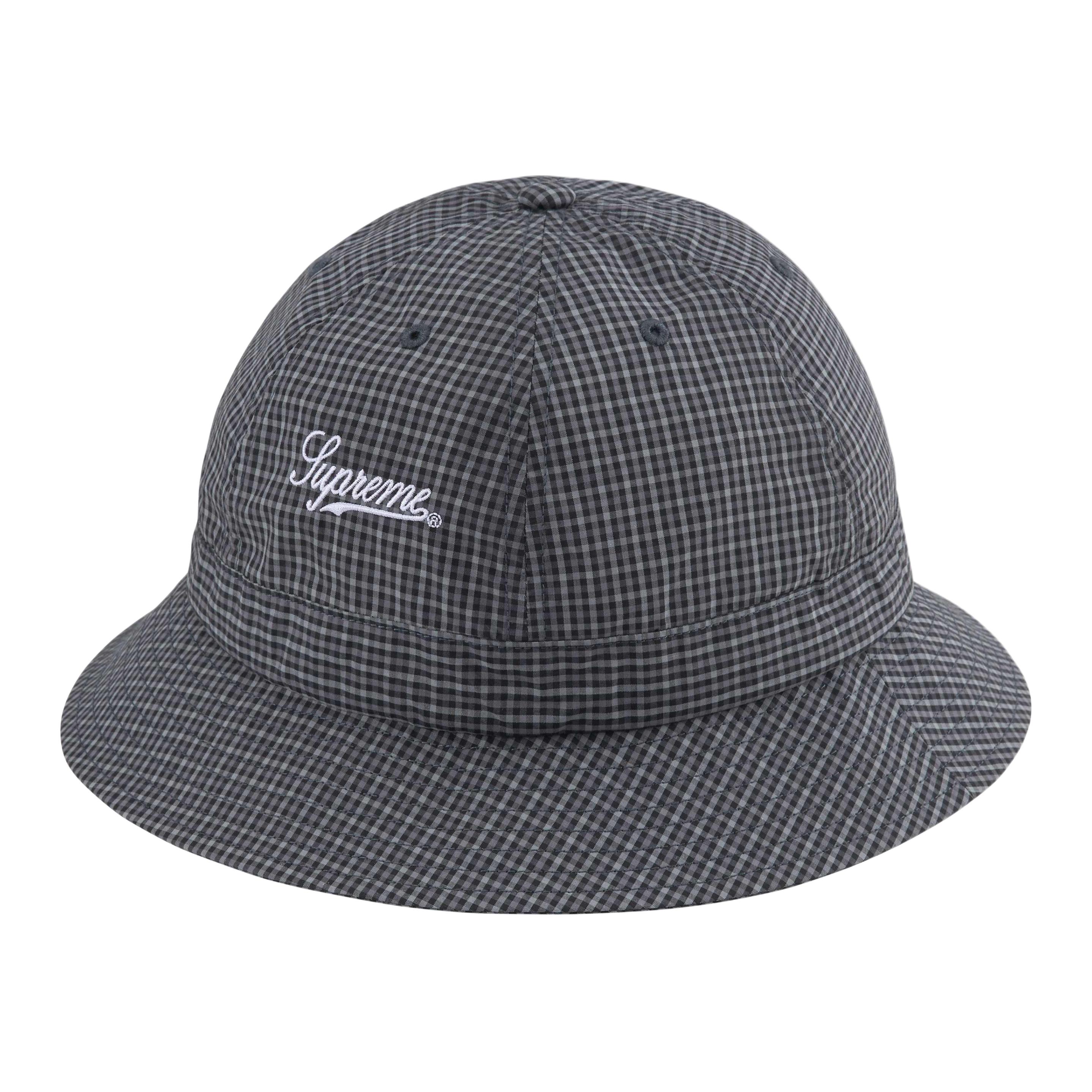Панама Supreme Cordura® Plaid Bell Hat (черная в клетку)