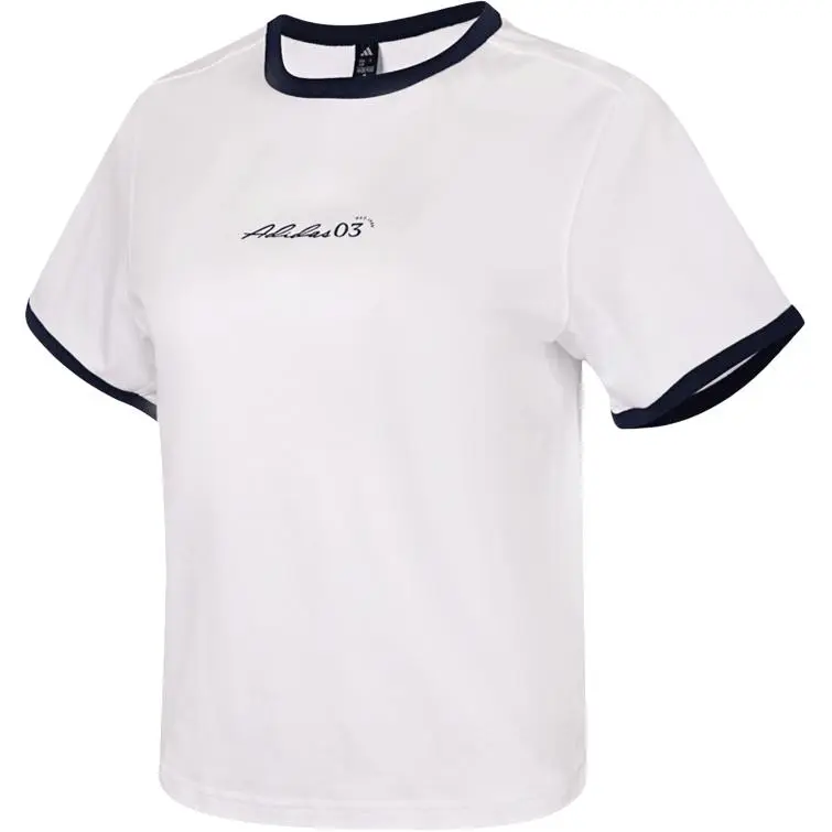Adidas VERBIAGE Regular Sleeve T Shirt Women's White