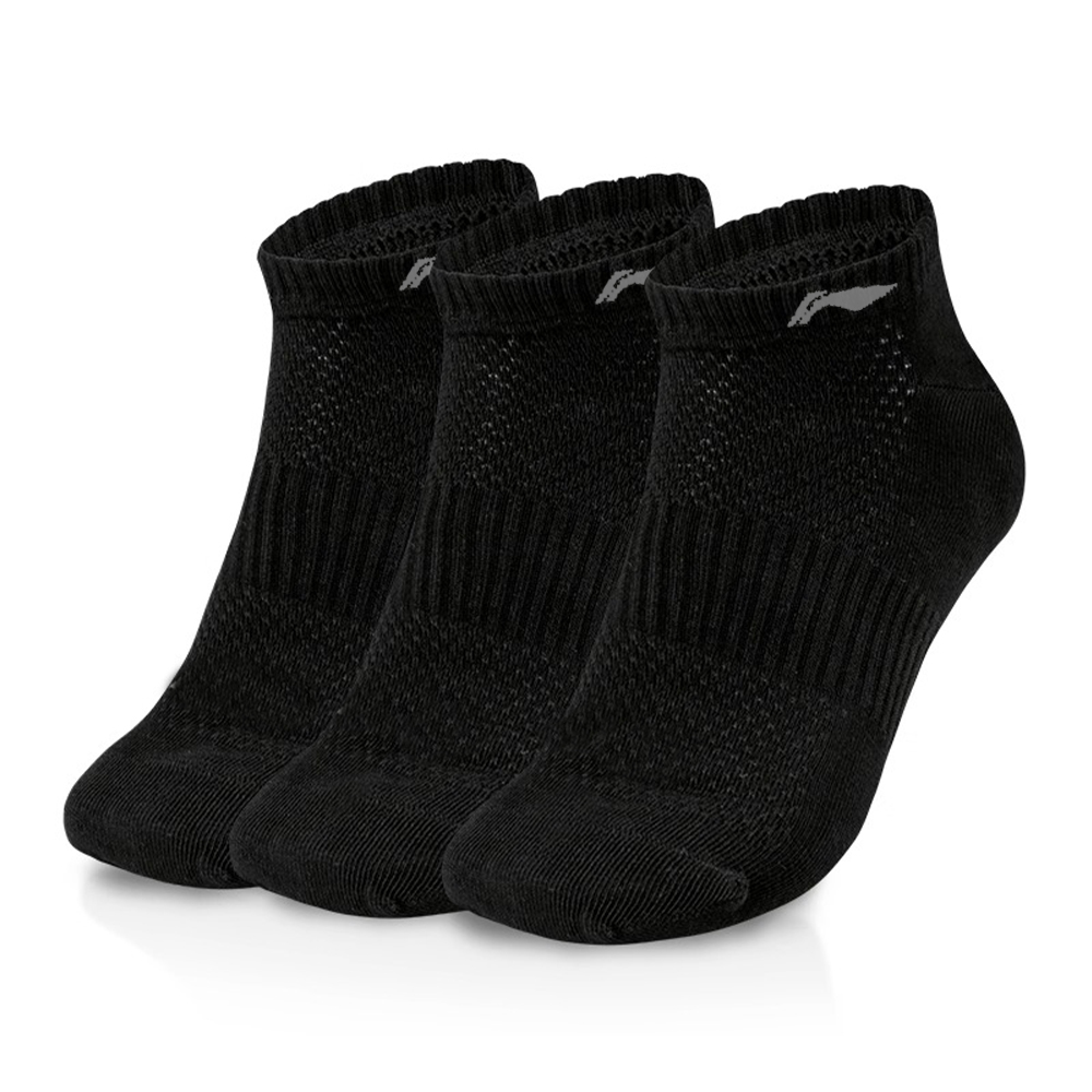 Li Ning Ankle Socks Unisex 3 Pack