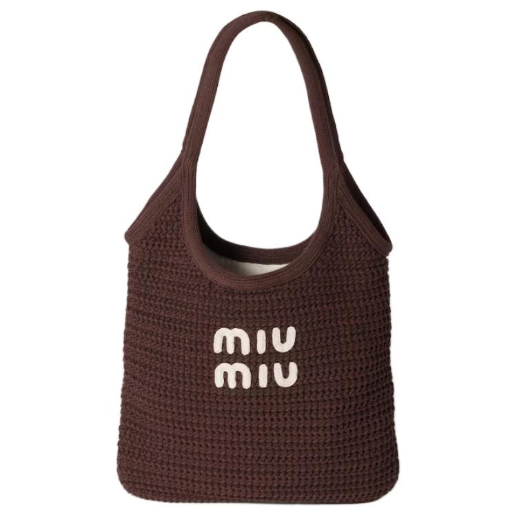 Женская сумка MIU MIU Ivy (коричневая)