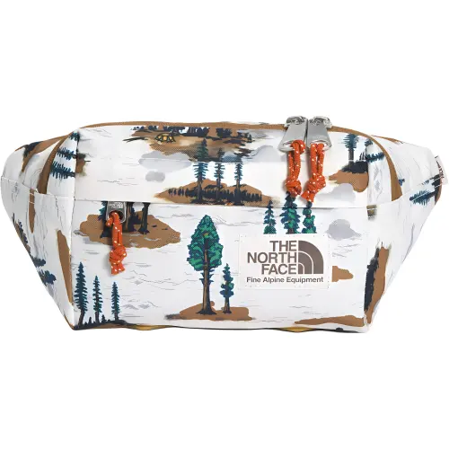 THE NORTH FACE 2.1L One Shoulder Crossbody Fanny Pack Outdoor Bag Nylon White Unisex