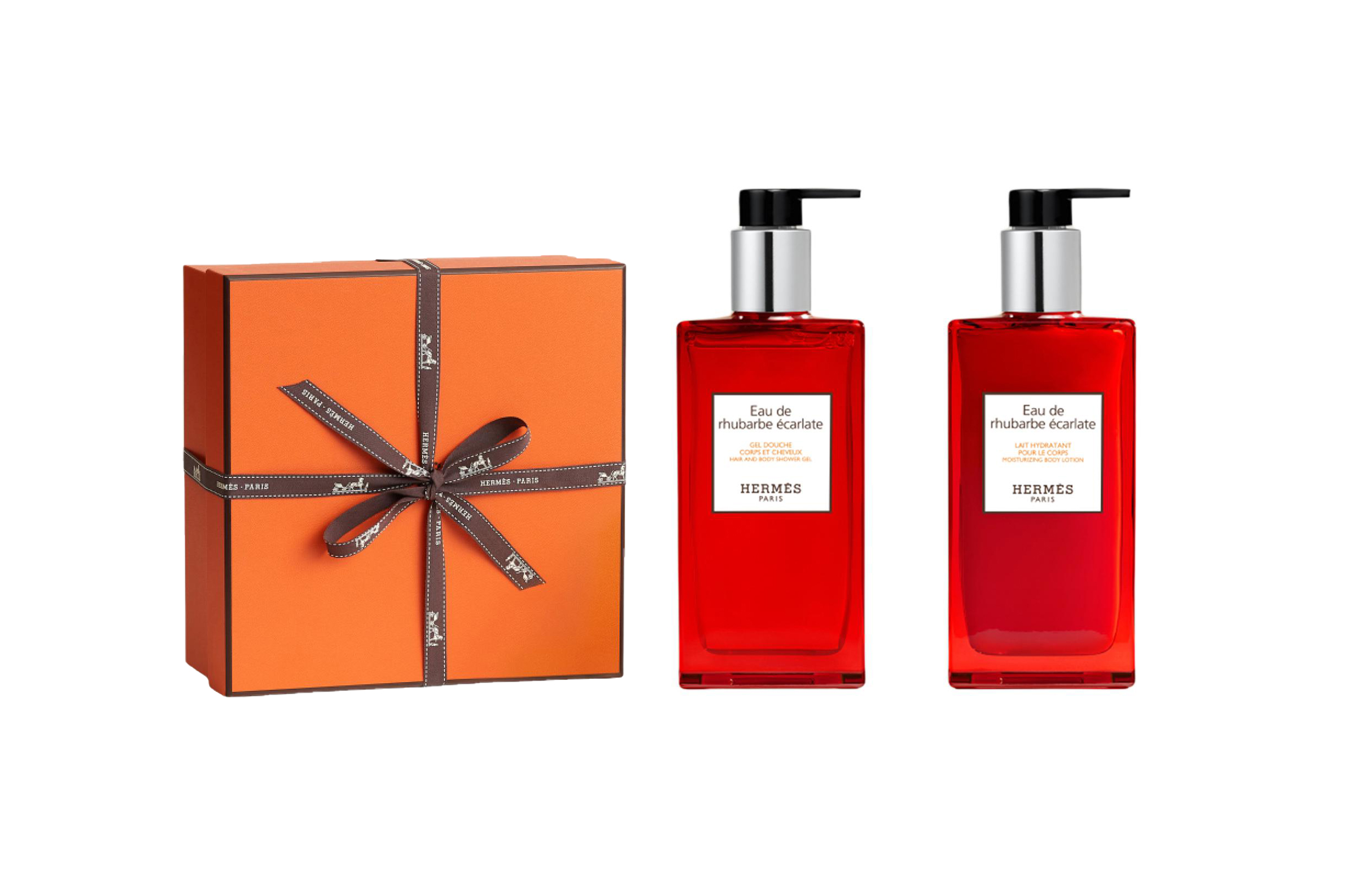Набор Hermes Eau d'Orange Verte (оранжево-зеленый)