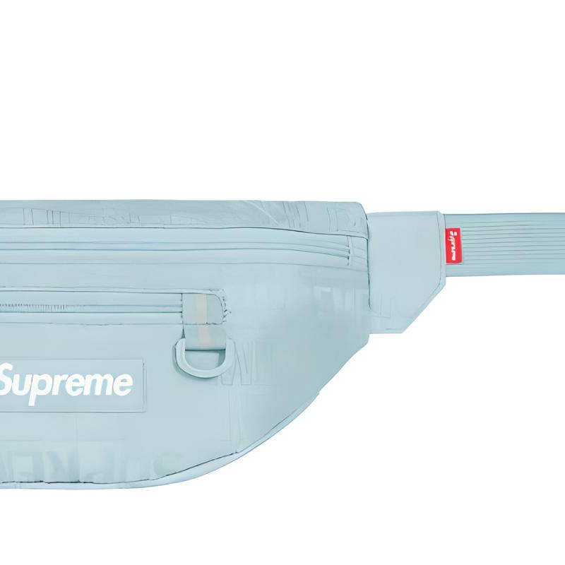 Сумка Supreme SS19 Week 0 Logo (голубая) — фото 4
