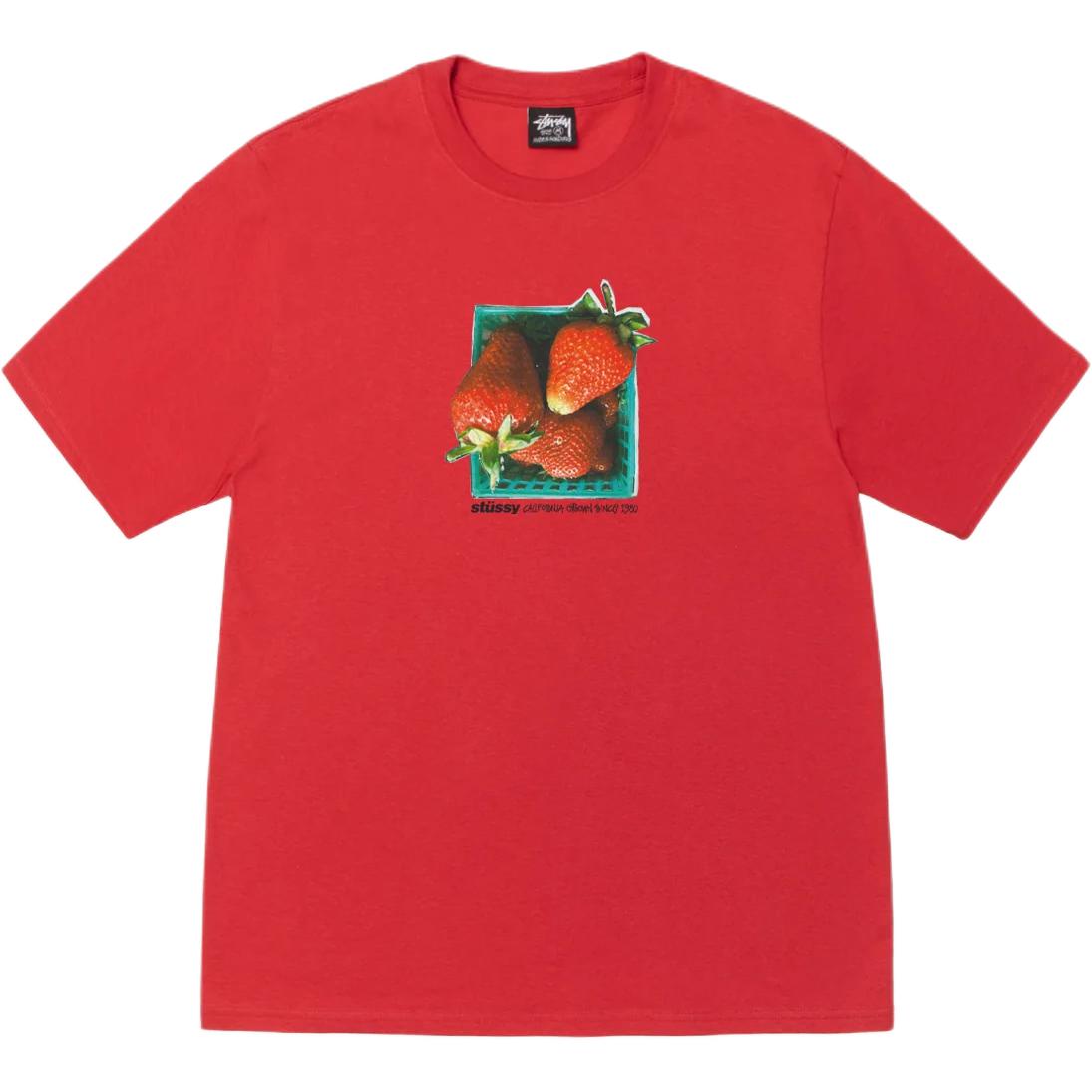 Футболка Stussy SS25 BERRIES TEE (белая)