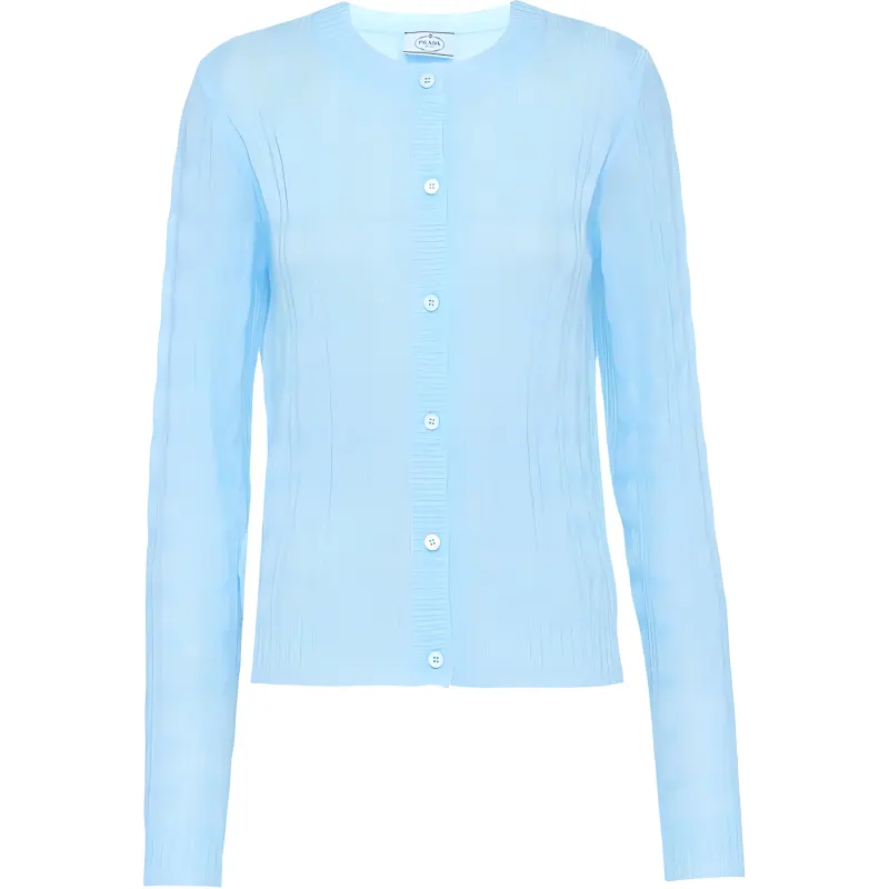Prada cable-knit cardigan
