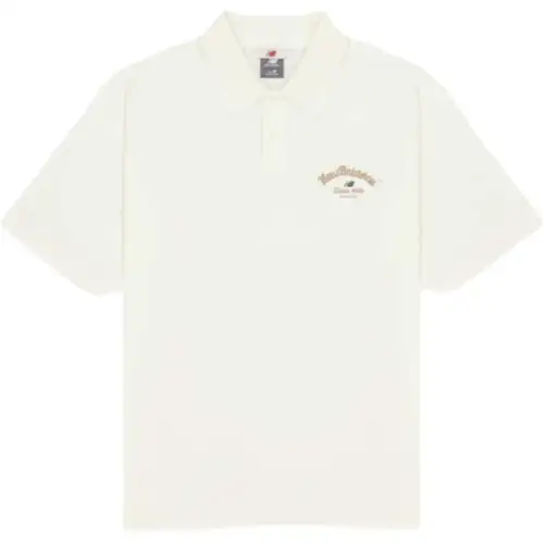 New Balance 1906 SS25 Polo Shirt Men's Ivory White