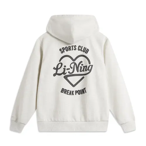 Li Ning Sports Life Collection Sweatshirt Women's Light Heather Gray