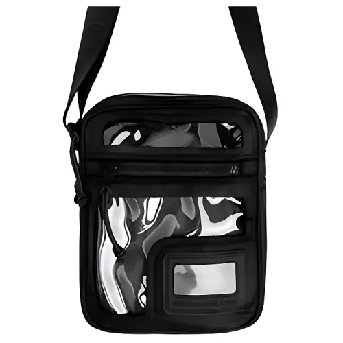 Maison Margiela Cow Leather Messenger Bag, Camera Bag, Shoulder Bag, Crossbody Bag Unisex Black