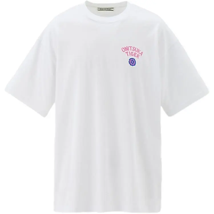 Onitsuka Tiger T Shirt Unisex White
