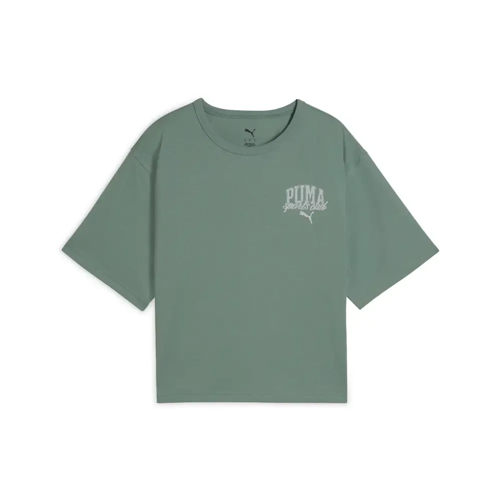 PUMA ClubRELAXED SS25 Drop Shoulder Sleeve T Shirt Women's