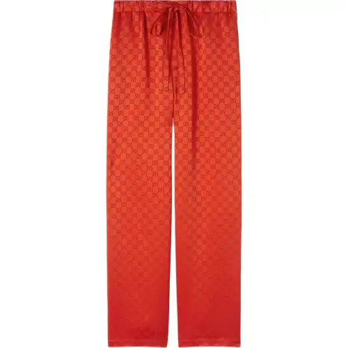 GUCCI Gg Satin Pants